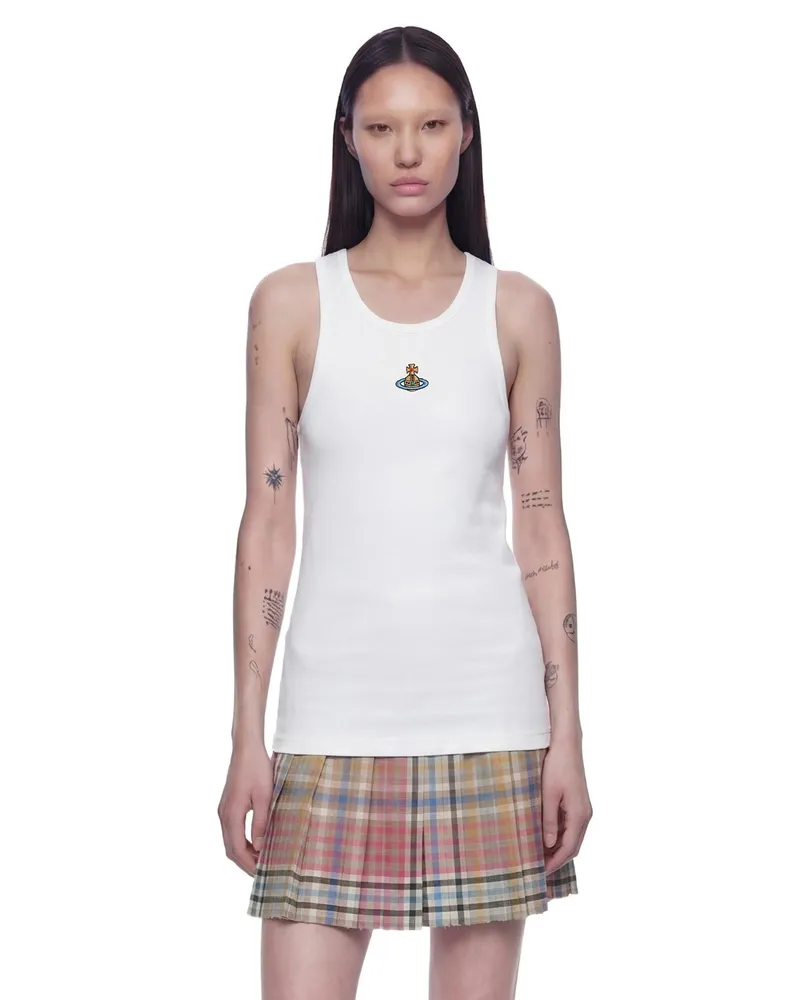Vivienne Westwood 90s Tank Top White