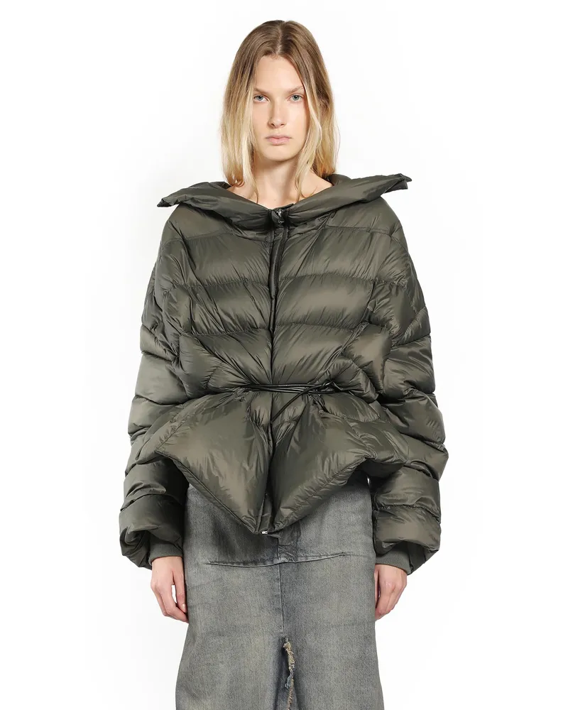 Rick Owens WOMAN GREEN JACKETS Green