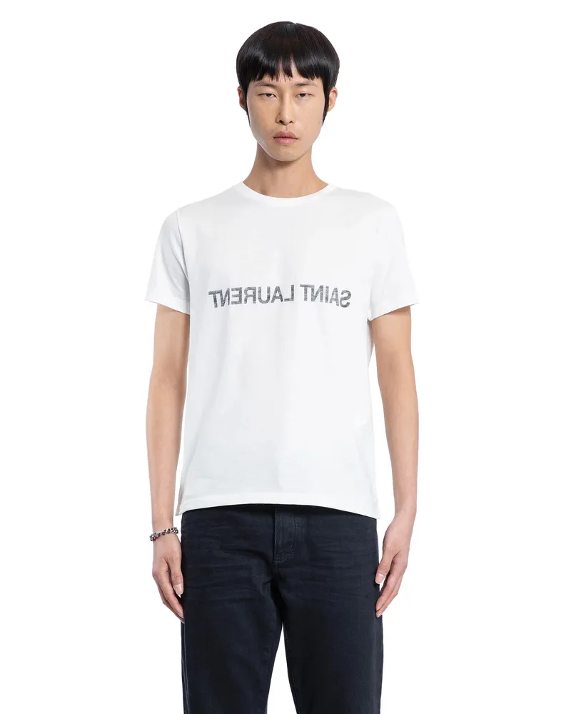 Saint Laurent Reverse T-Shirt White