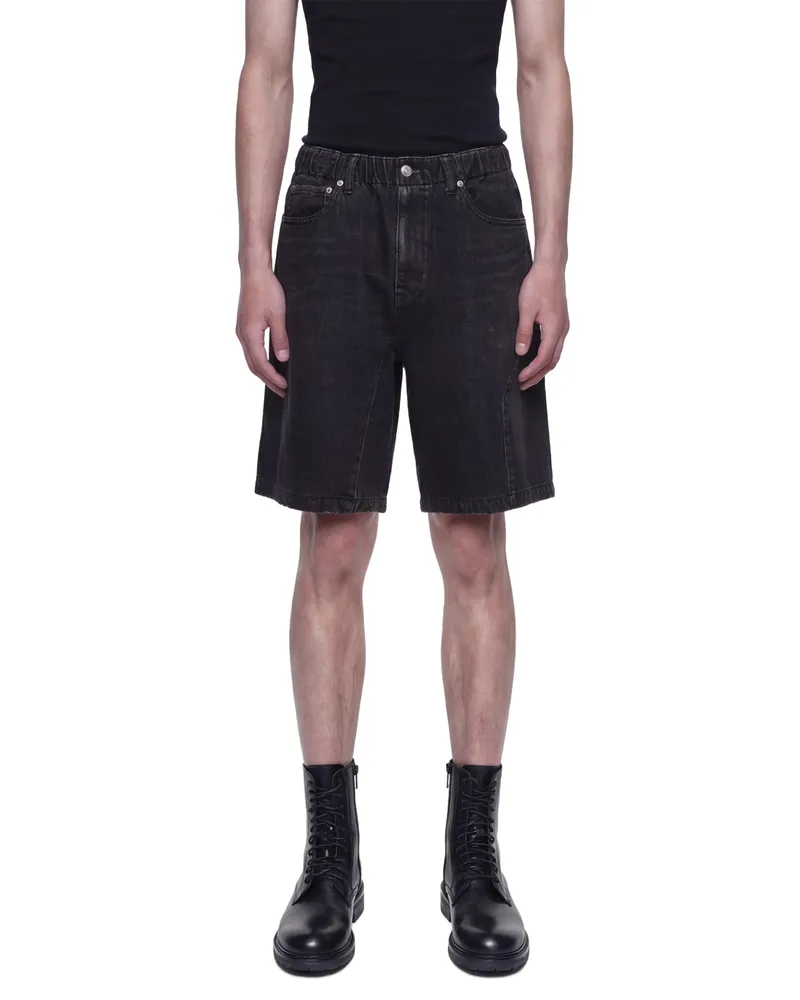 Undercover Linen Shorts Black