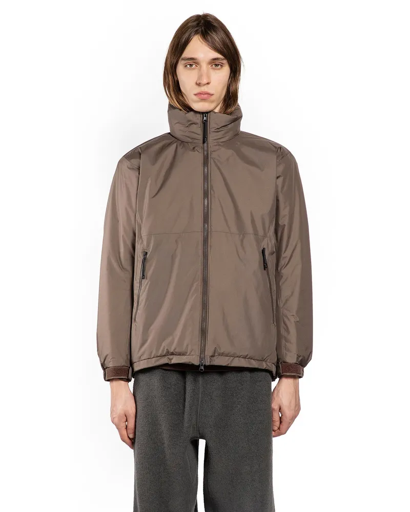 Goldwin Windstopper by GORE-TEX Labs Puffy Jacket Brown