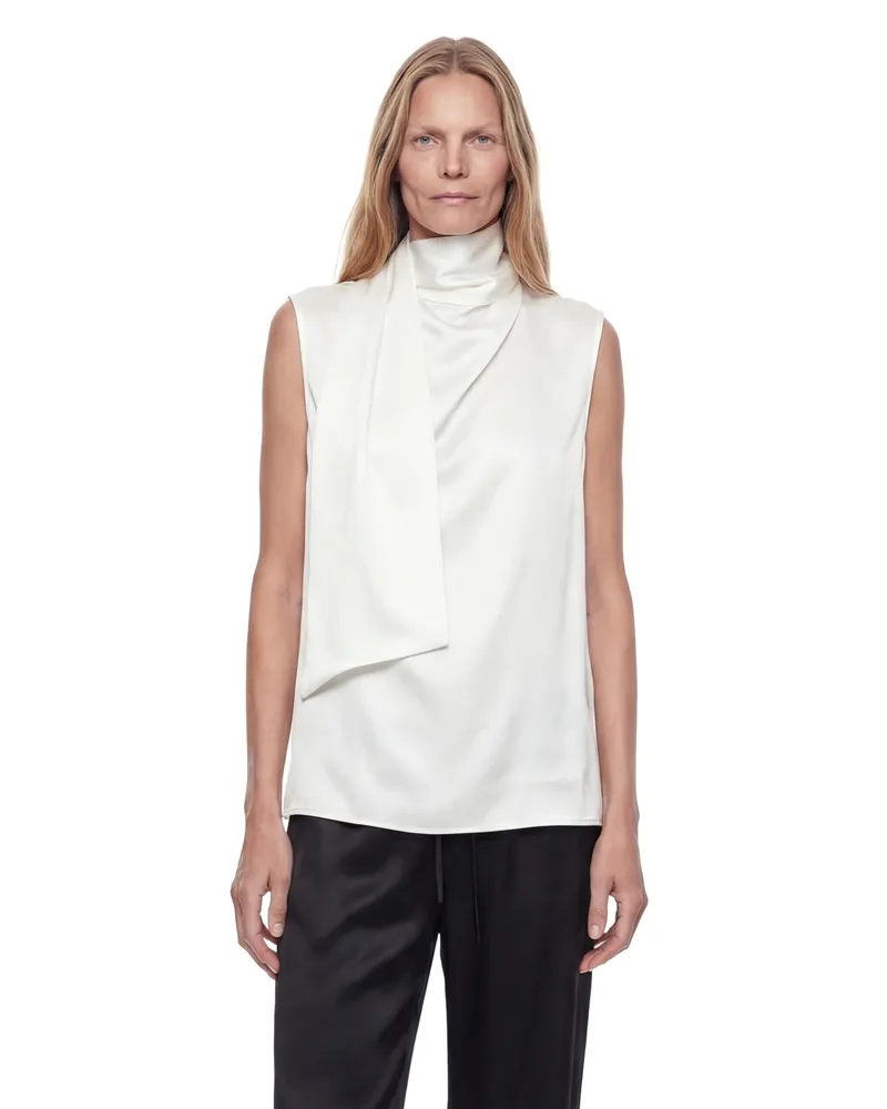 KHAITE Loe Top White