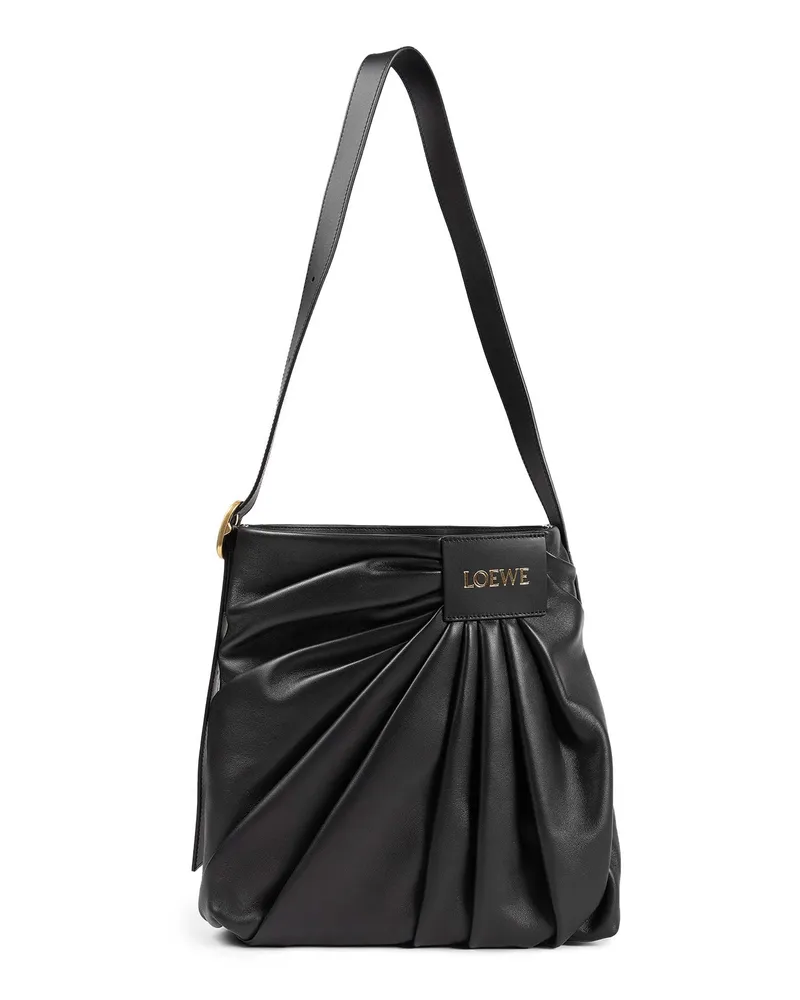 Loewe Draped Tote Bag Black
