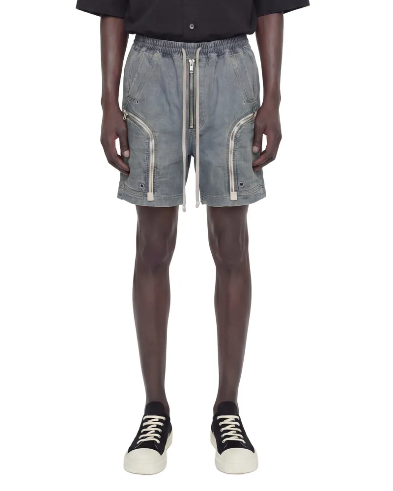DRKSHDW by Rick Owens Bauhaus Pods Bermudas Blue