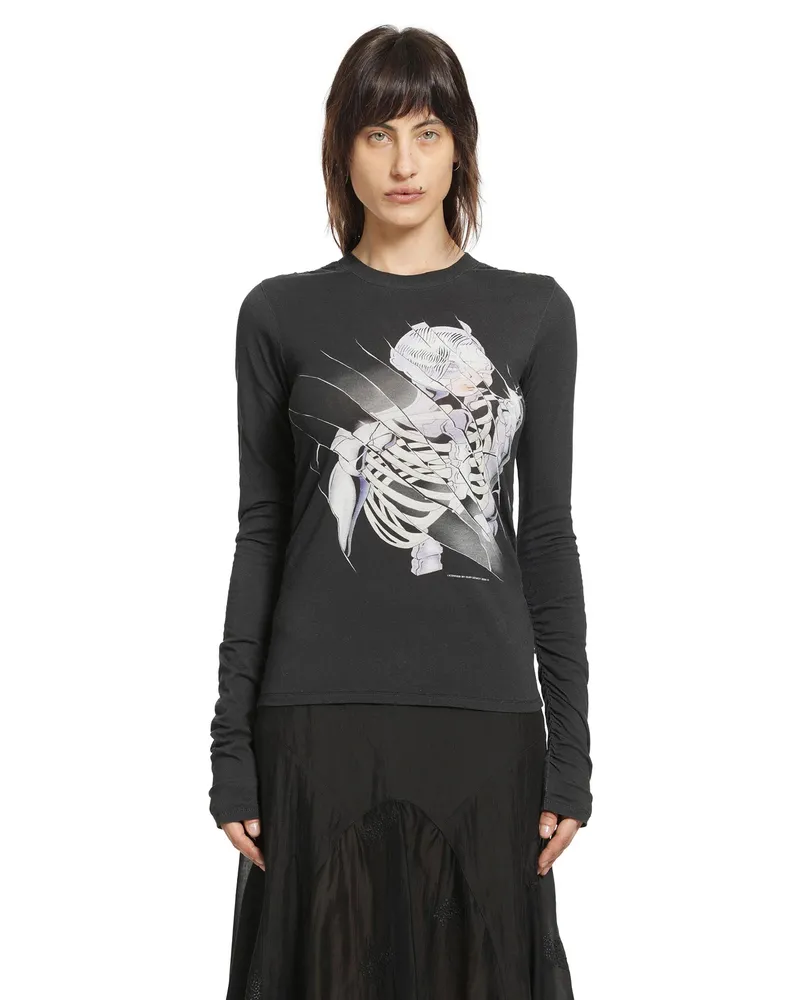 Our Legacy Strain Slim Long Sleeve Black