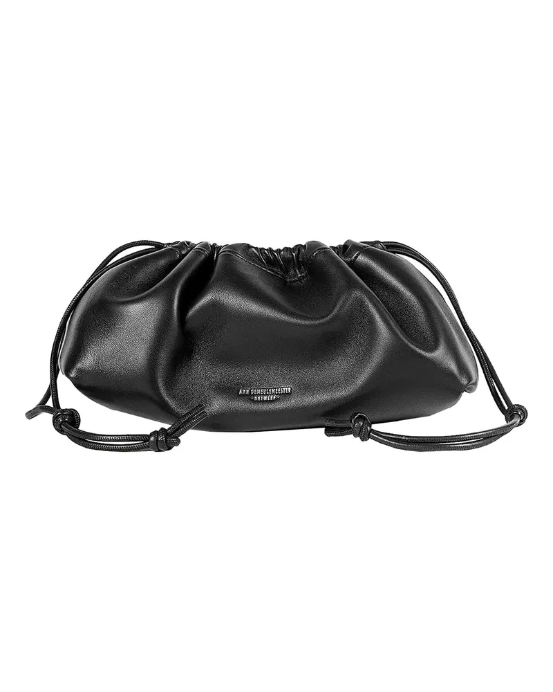 Ann Demeulemeester Edina East West Shoulder Bag Black
