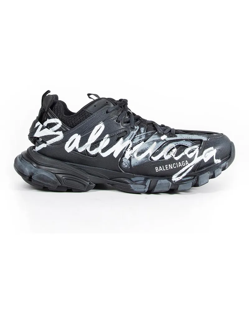 Balenciaga Track Signature Sneakers Black