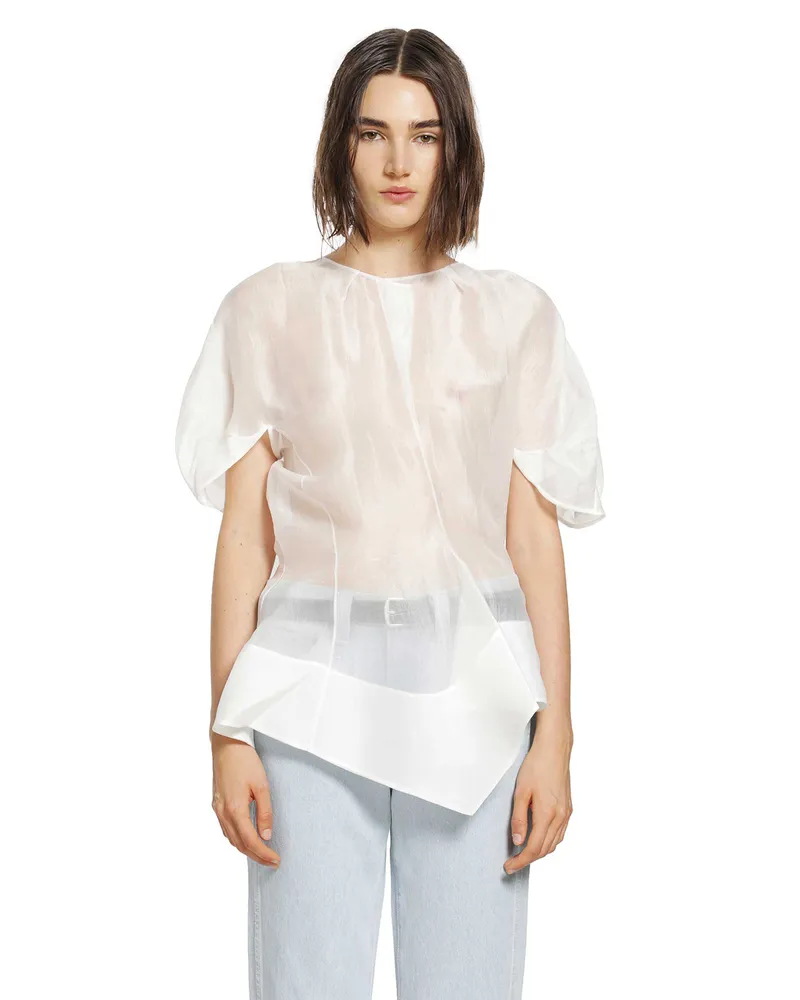 KHAITE Rumi Top White