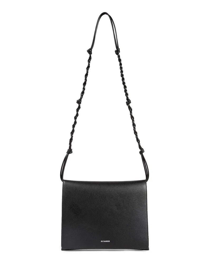 Jil Sander Tangle Flat MD Black