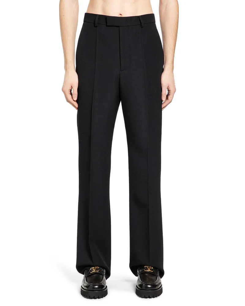 Valentino Garavani Wool Pants Black