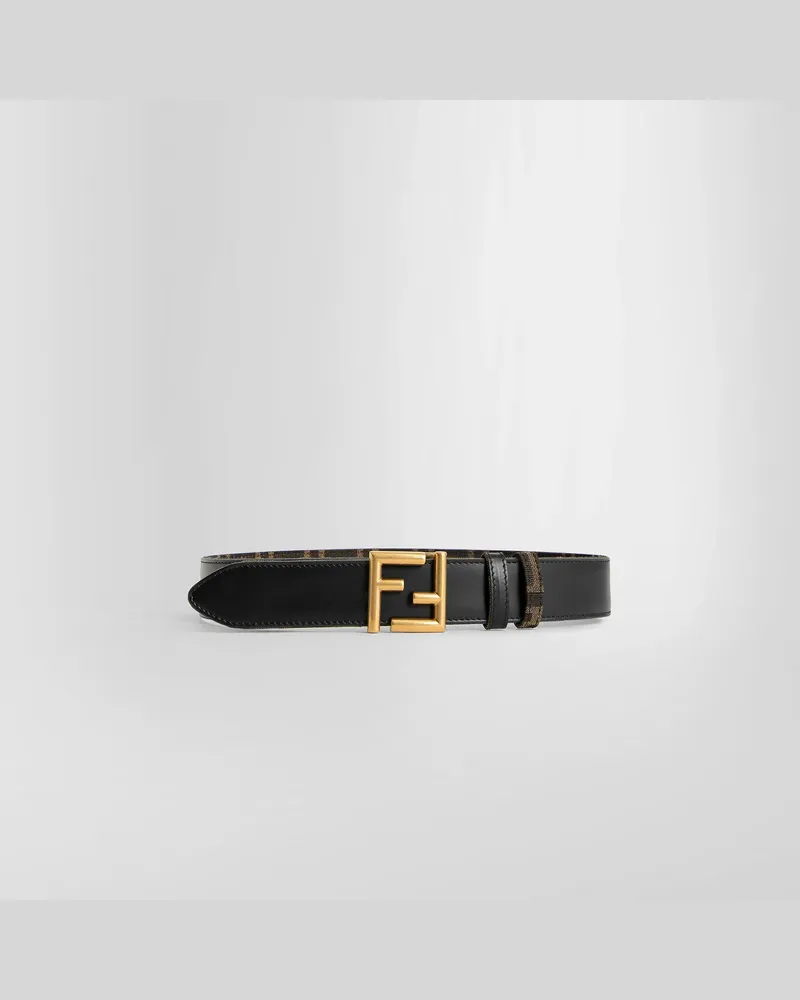 Fendi WOMAN BLACK BELTS Black