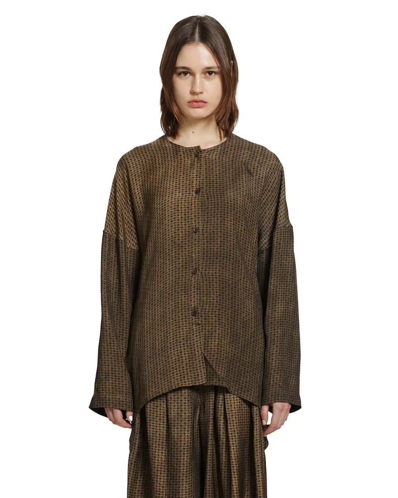 Uma Wang Tate Top Brown