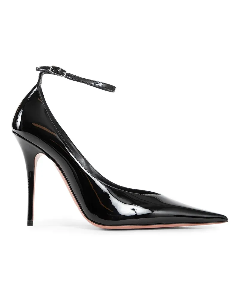 Amina Muaddi Pompe Anok 105 MM Black