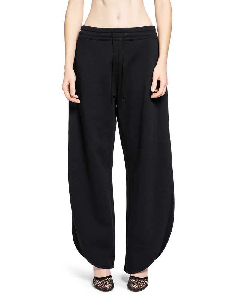 Alaïa Petal Fleece Joggers Black
