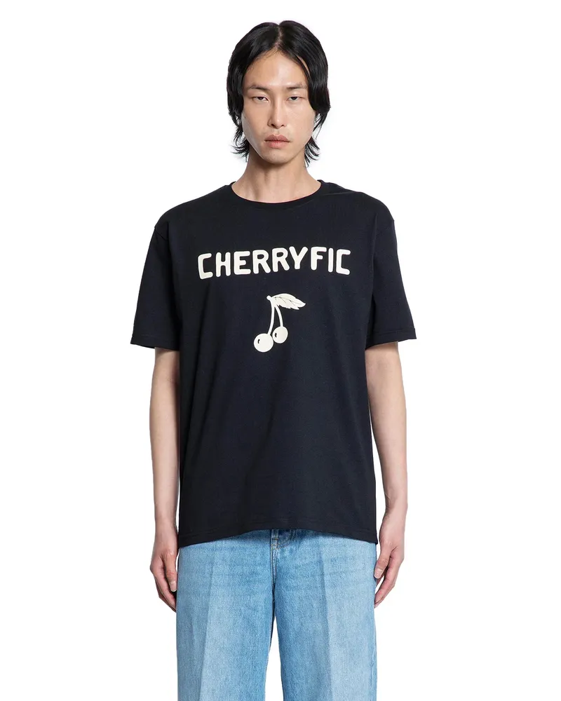 Valentino Garavani Cherryfic T-Shirt Black
