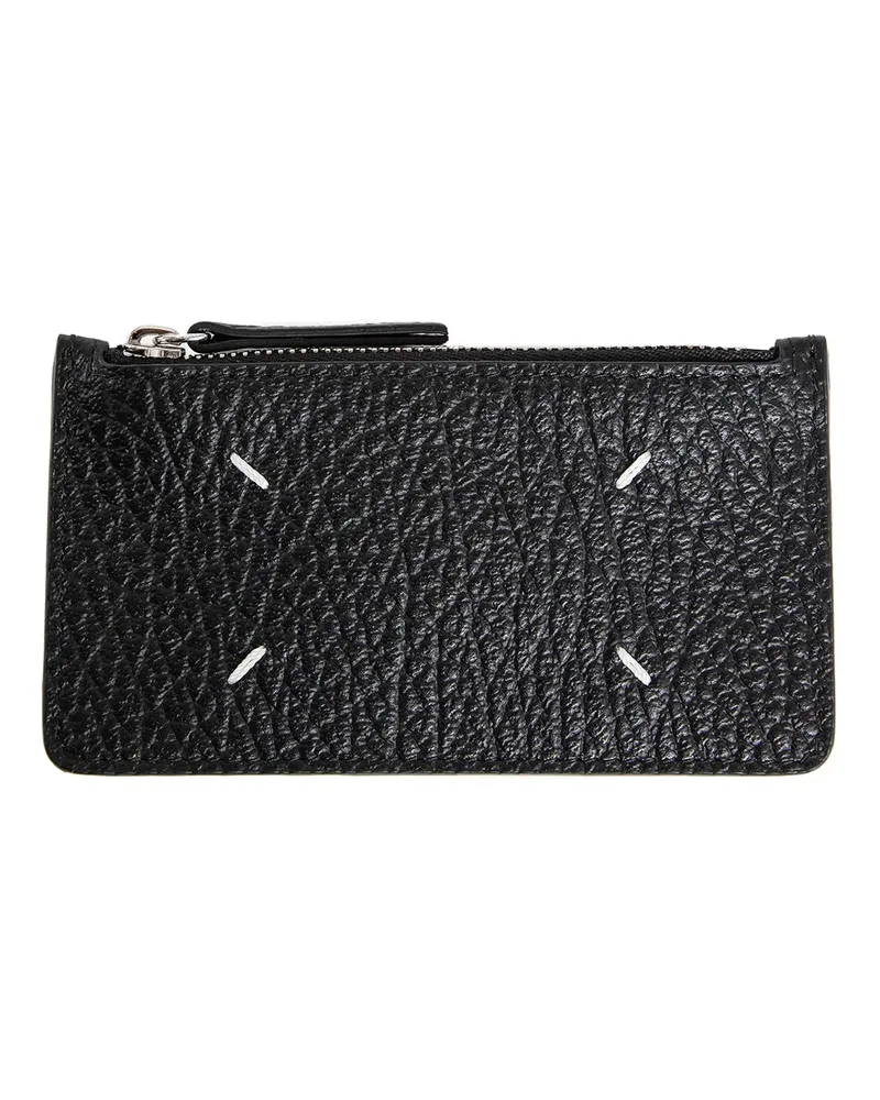 Maison Margiela Four Stitch Cardholder Wallet Black