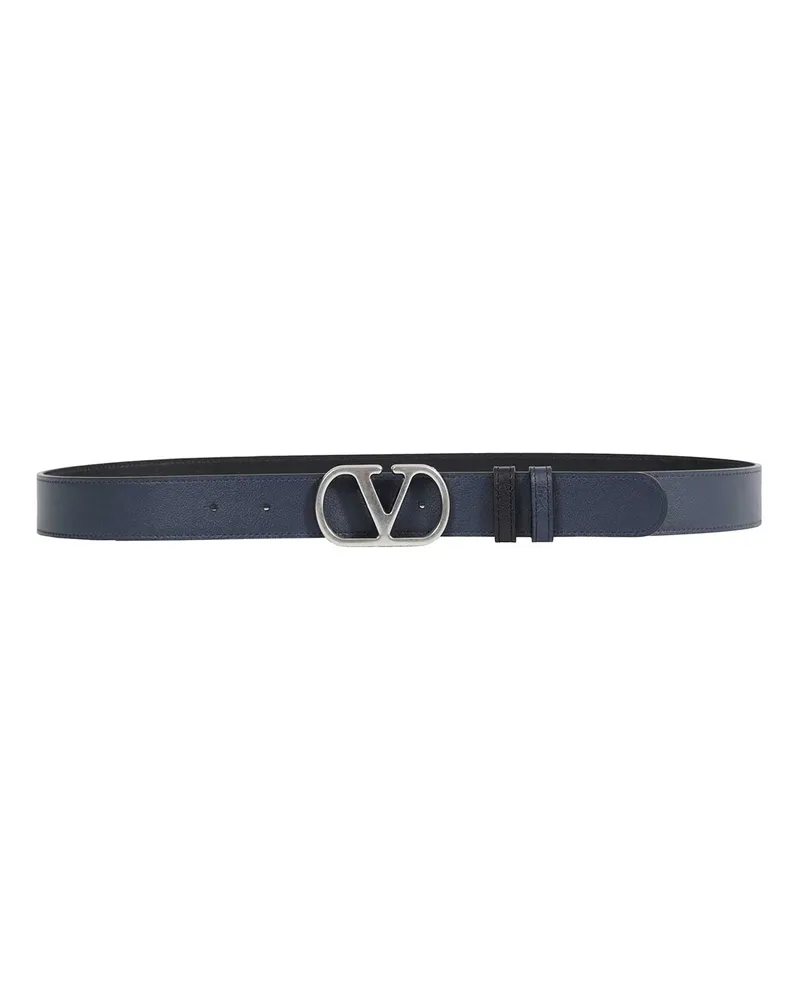 Valentino Garavani VLogo Reversible Belt 30 MM Black