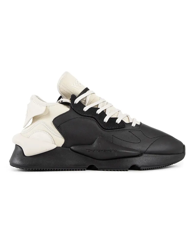 Y-3 MAN BLACK & WHITE SNEAKERS Black&white