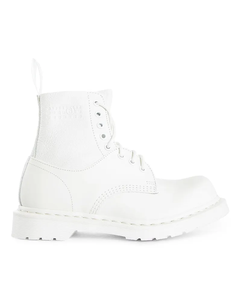 Maison Margiela Dr. Martens 1460/1461 Boots White