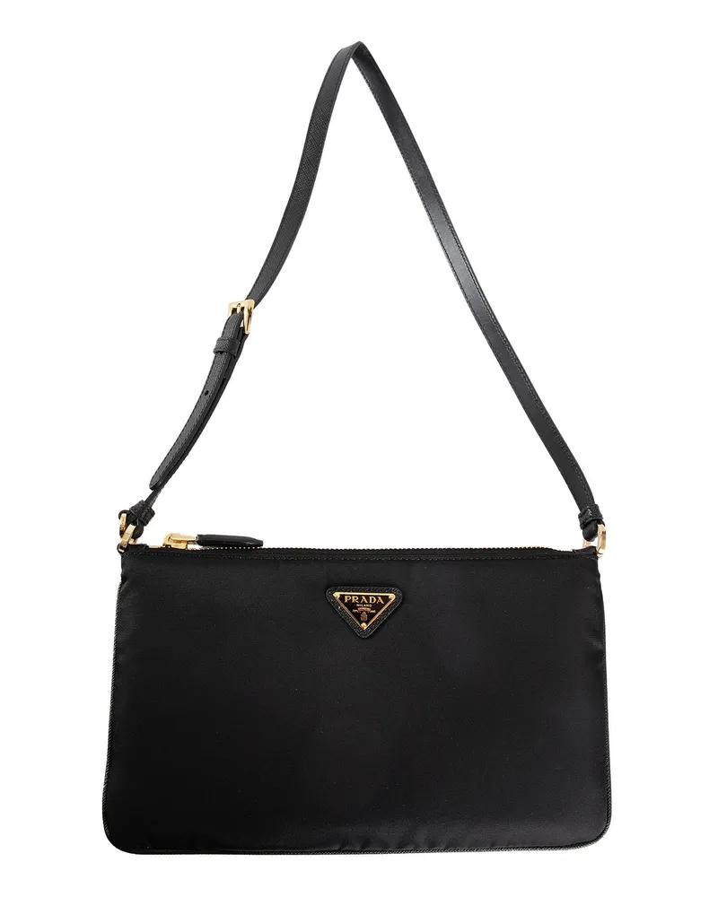 Prada Re-Nylon Shoulder Bag Black