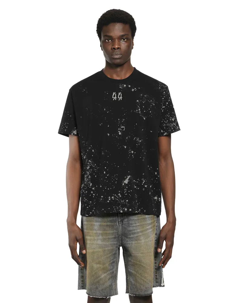 44 LABEL GROUP Stain 44 T-Shirt Black