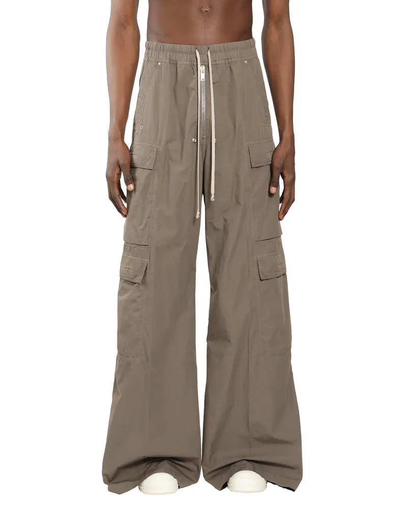 DRKSHDW by Rick Owens Temple Double Cargo Jumbo Belas Grey