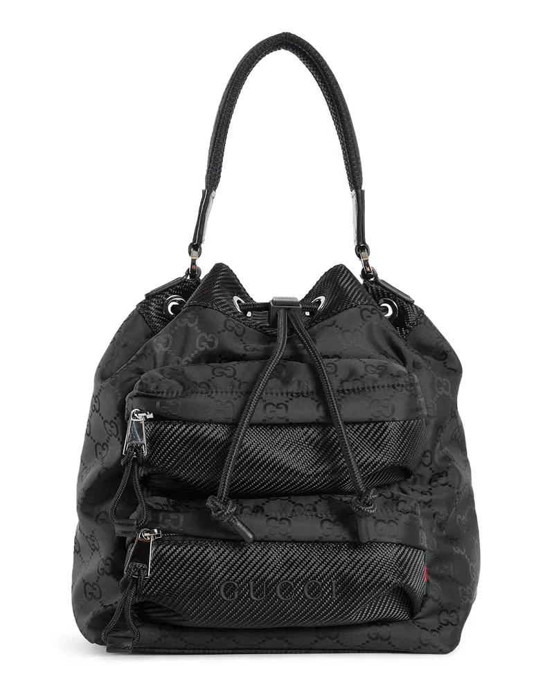 Gucci Borsa a secchiello piccola Nexus Black