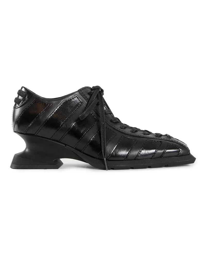 Miista Goldie Wedge Brougues Black