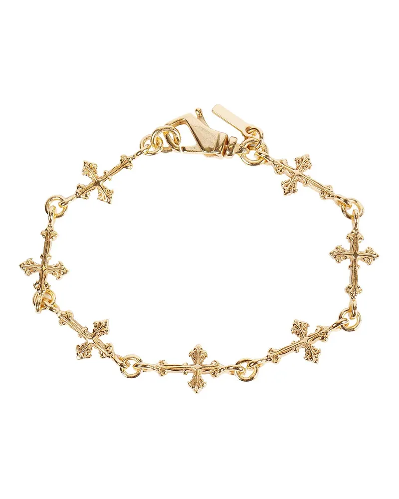 Emanuele Bicocchi Avelli Multi Cross Bracelet Gold