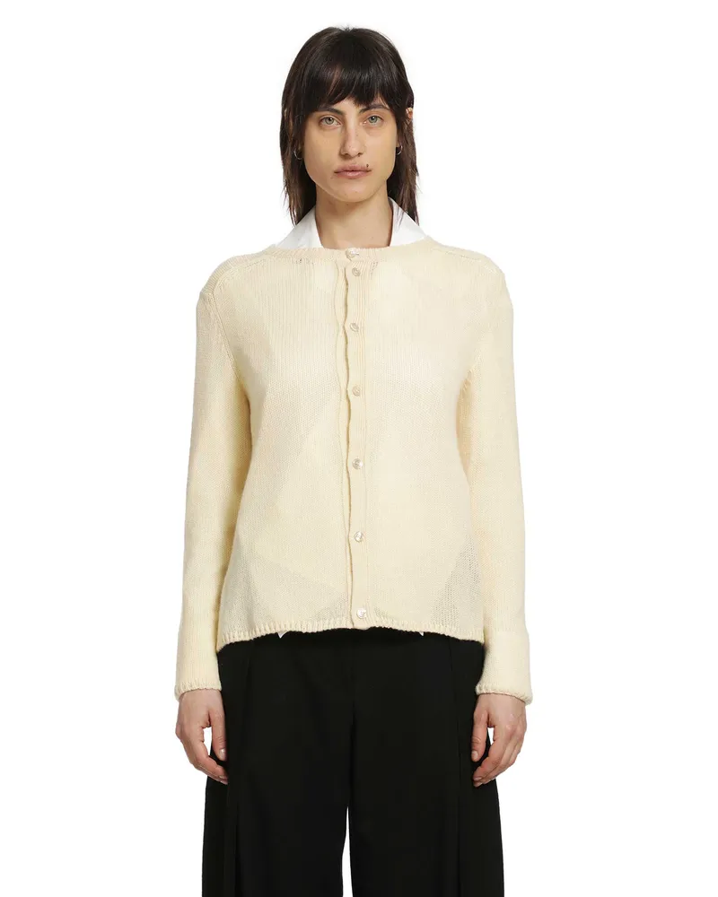 Loewe Cashmere Sweater Beige