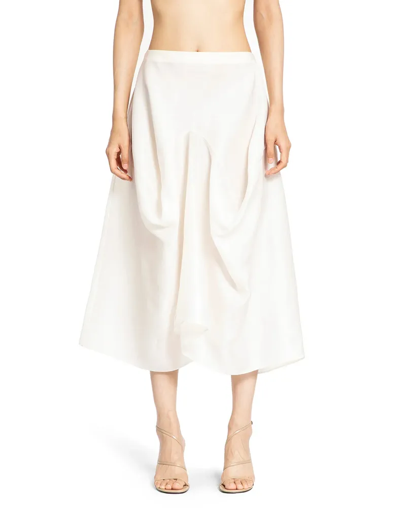 KHAITE Sawyer Skirt Off-white