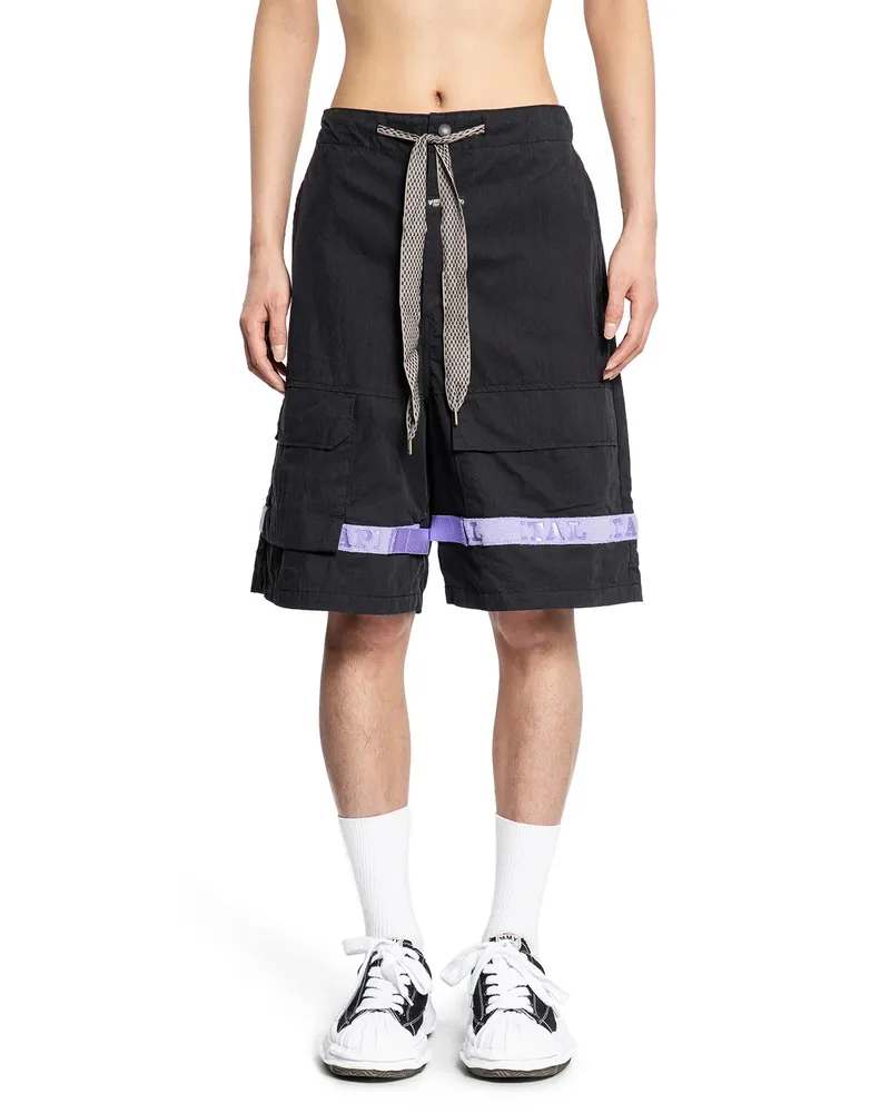 KAPITAL Rip Stop nuova Shuttle Shorts Grey