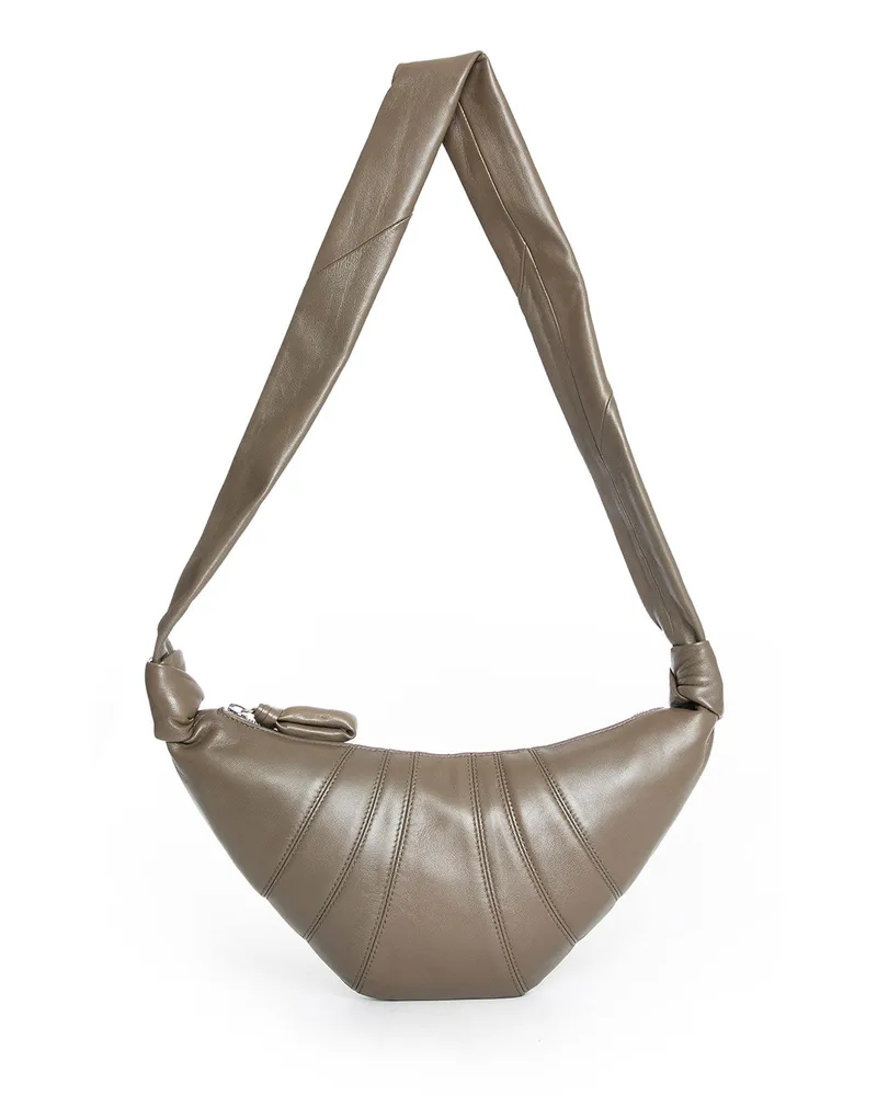 Christophe Lemaire Small Croissant Bag Green