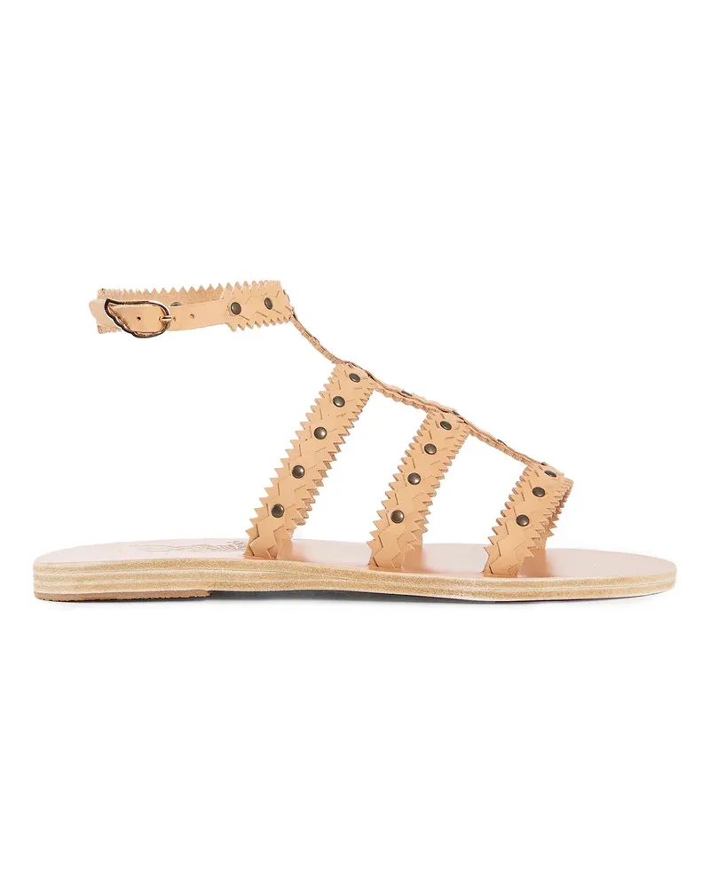 Ancient Greek Sandals Sandali Maska Beige