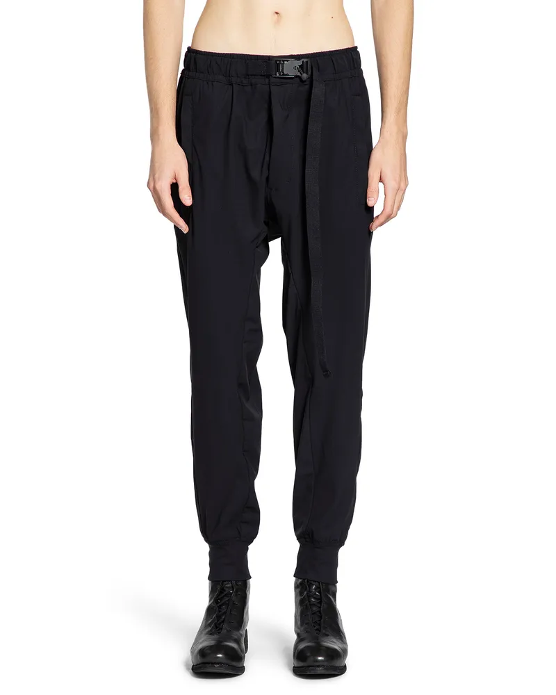 THOM KROM Straight Leg Trousers Black