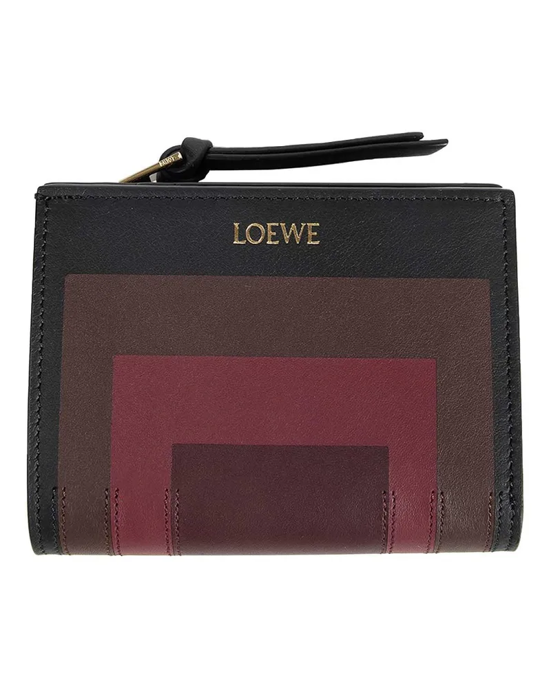 Loewe Albers Collaboration Compact Wallet Multicolor