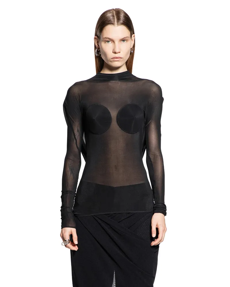 Jean Paul Gaultier WOMAN BLACK TOPS Black