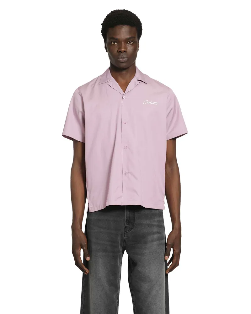 Carhartt WIP S/S Delray Shirt Purple