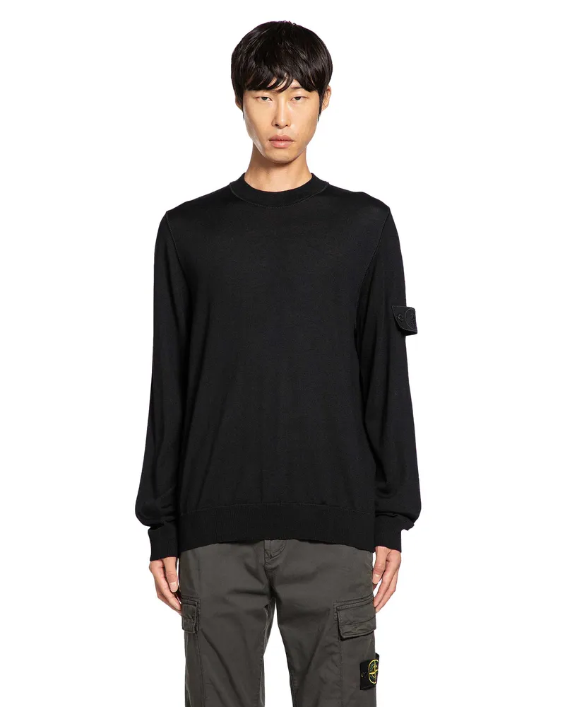 Stone Island 5100072 Sweater Black
