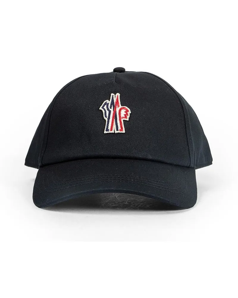 Moncler Logo Cotton Baseball Cap 