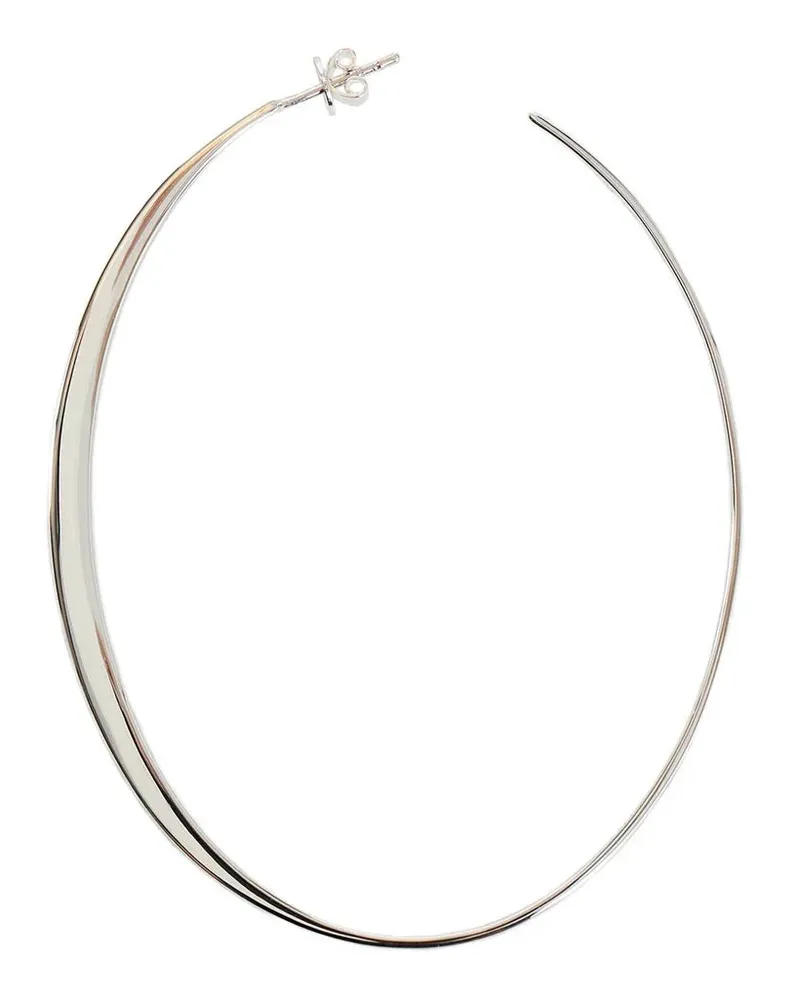 Kinraden Orecchino a cerchio grande Glow Silver