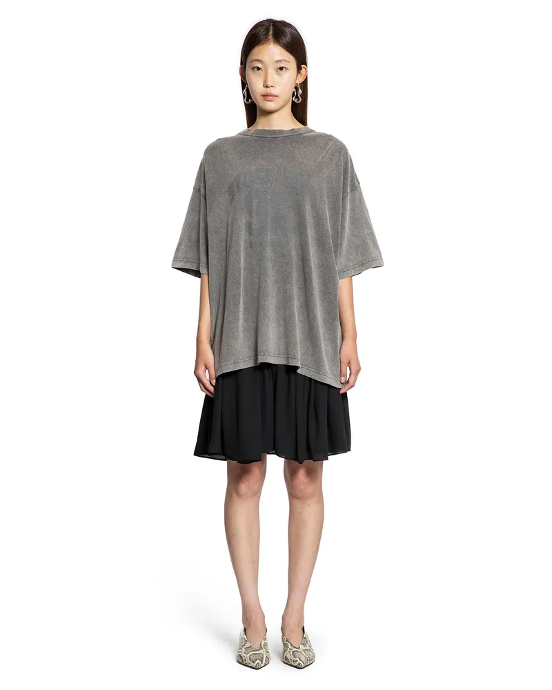 Acne Studios T-shirt Mini Dress Grey