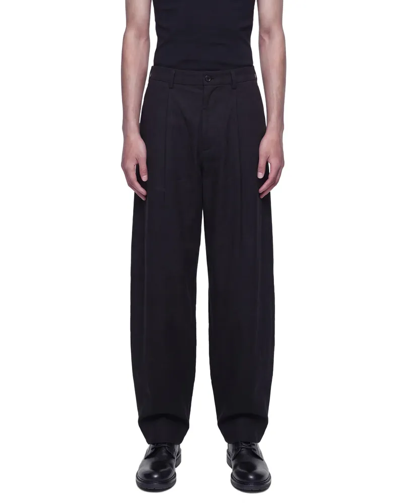 Undercover Cotton Blend Trousers Grey