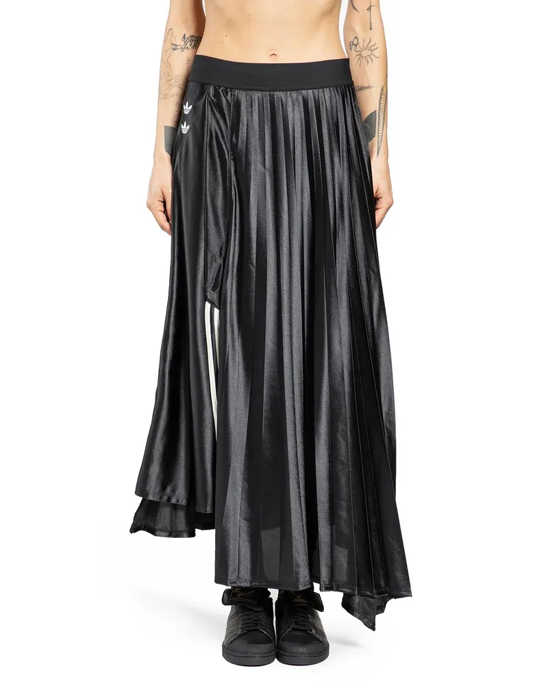 adidas Chavarria Pleated Skirt Black
