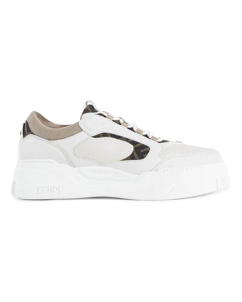 Fendi Force Sneakers White