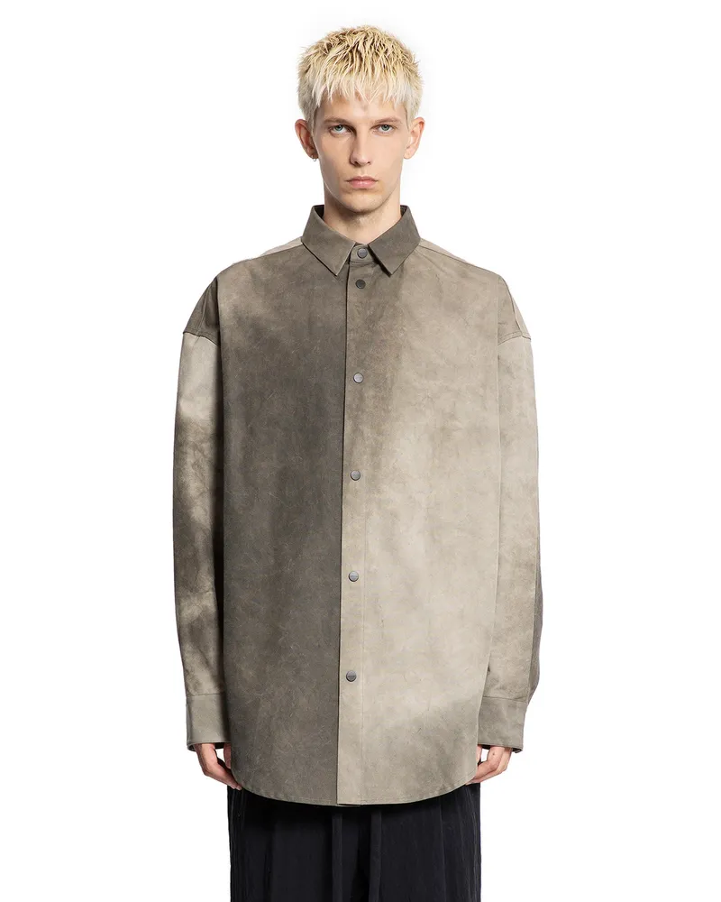 Fear of God Dyed Heavy Cotton Shirt Green