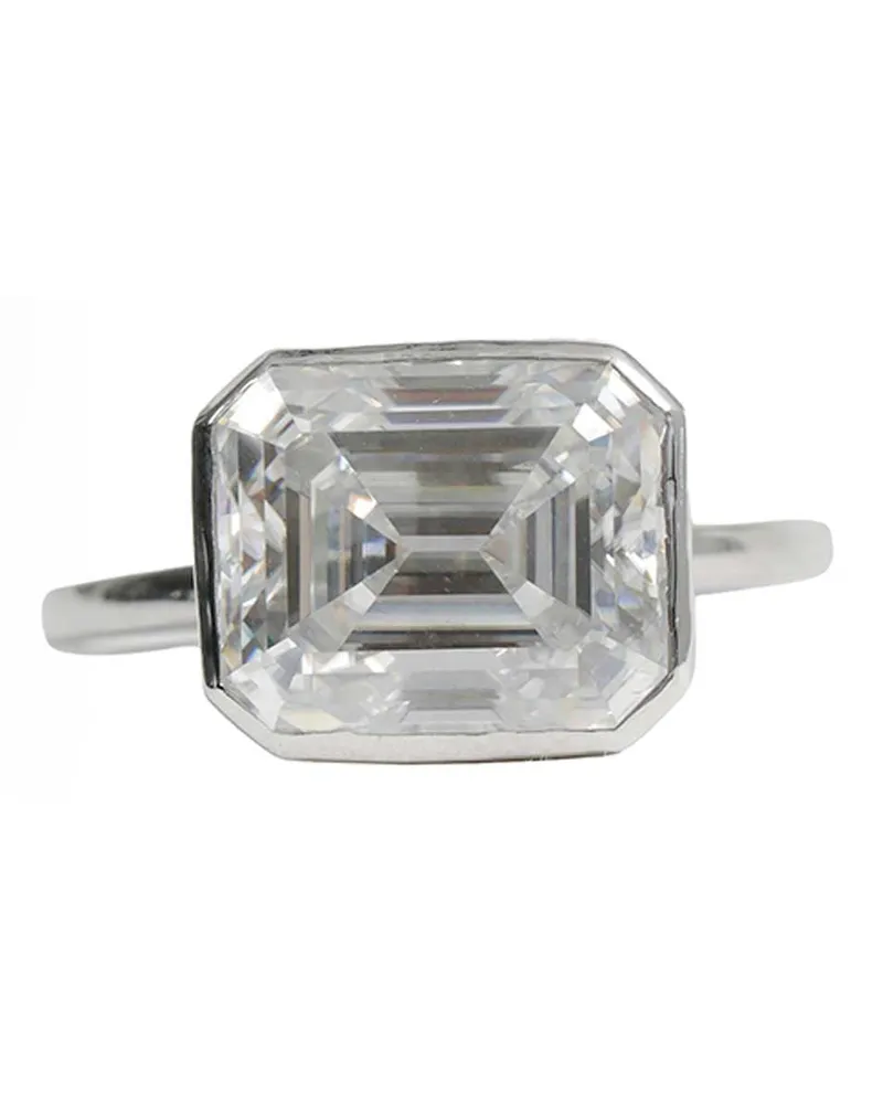 Alan Crocetti Moissante Blade Ring L Silver