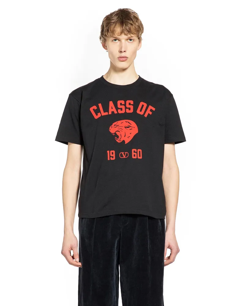 Valentino Garavani Panther T-Shirt Black