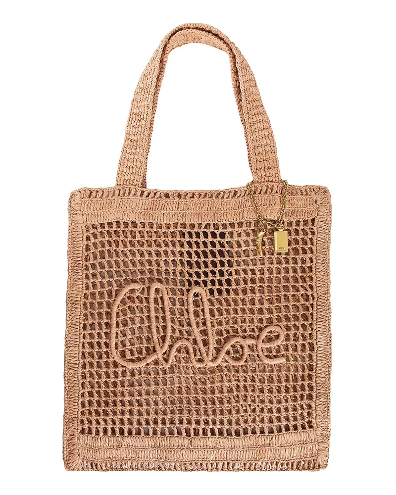 Chloé WOMAN BEIGE TOTE BAGS Beige
