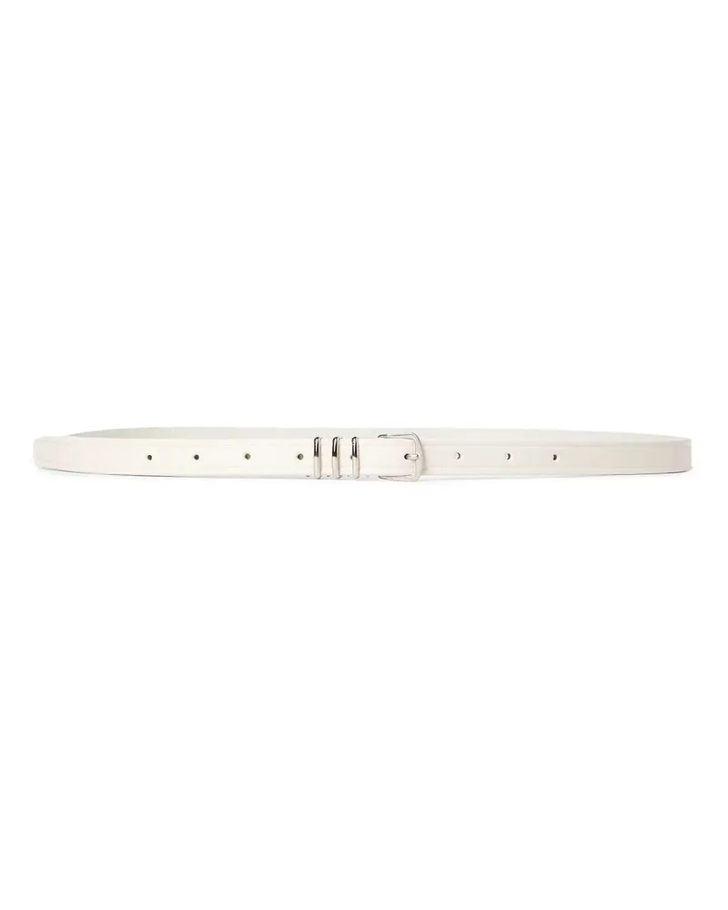 Ann Demeulemeester Cintura Adea 15MM White